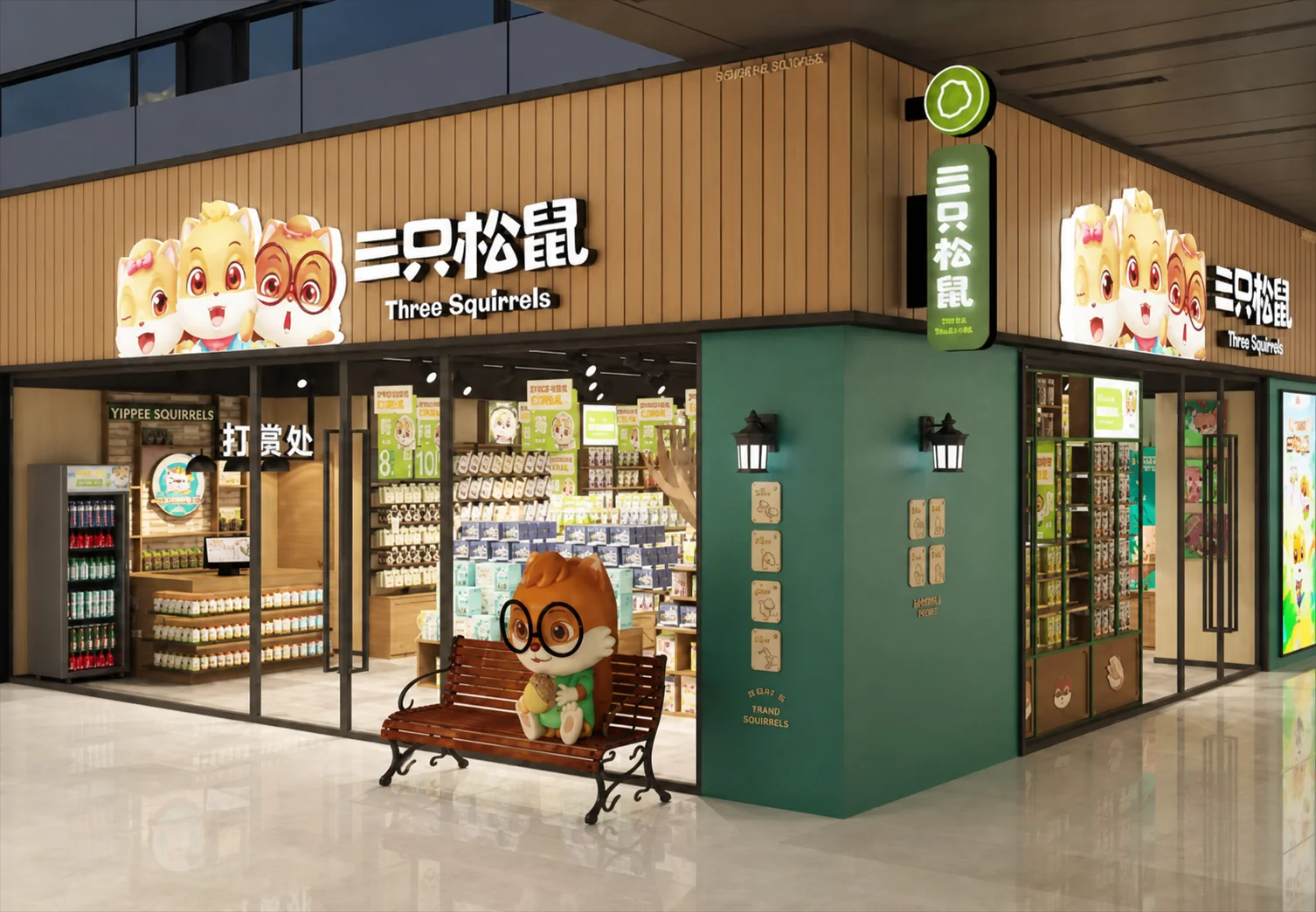 三只松鼠